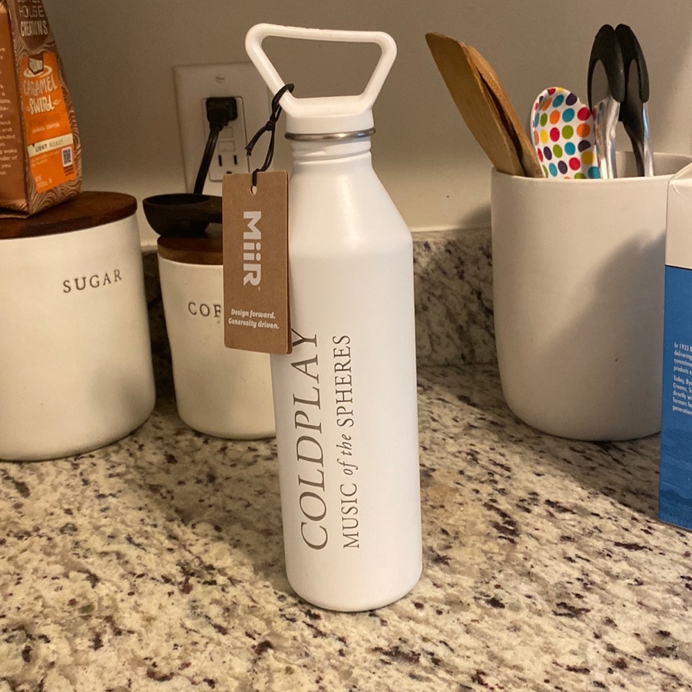 Coldplay Music of the Spheres Aluminum Water Bottle 27oz